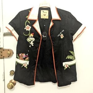 Tombolo Princeton Reunions Cabana Set - Cabana Shirt - Yacht Wear extra small